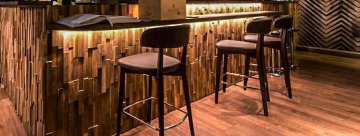 3D Solid Wood wall