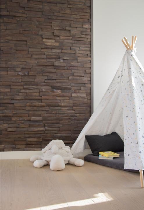 3D Solid Wood wall