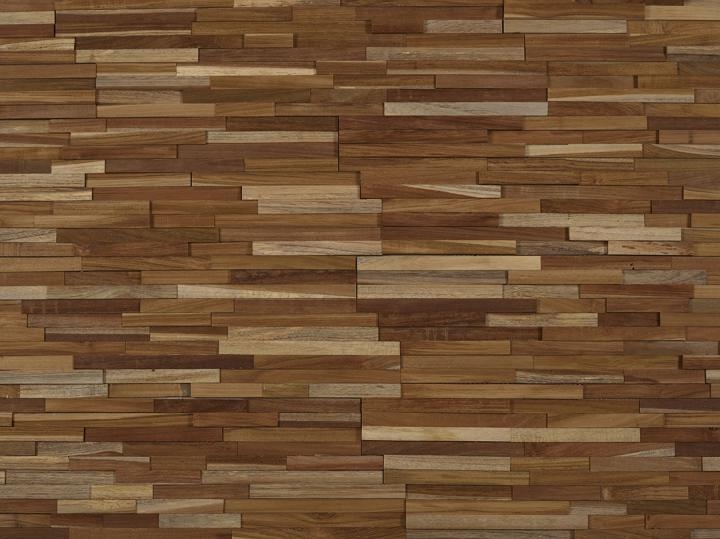 3D Solid Wood wall