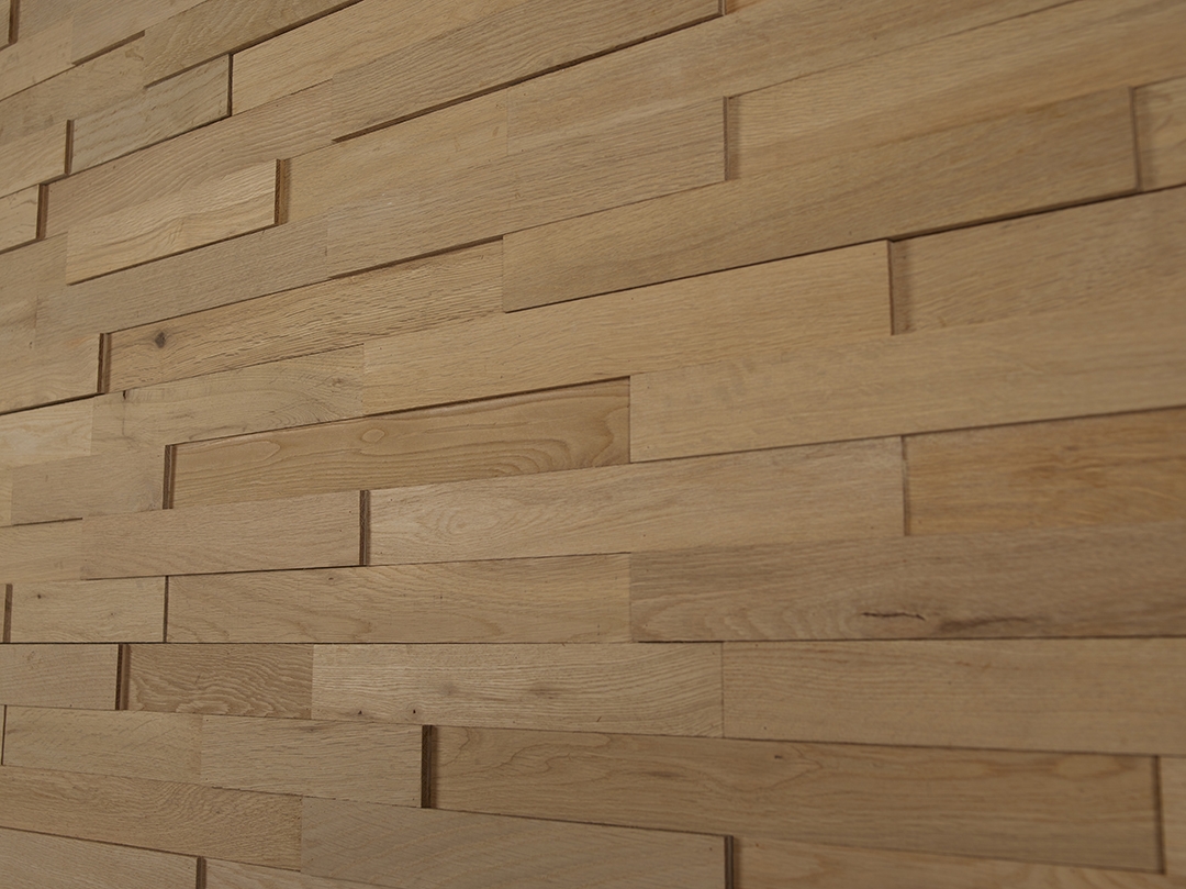 3D Solid Wood wall