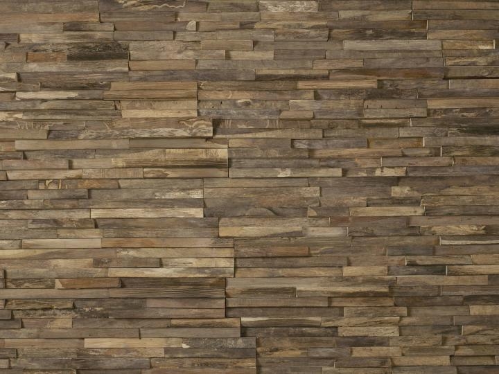 3D Solid Wood wall