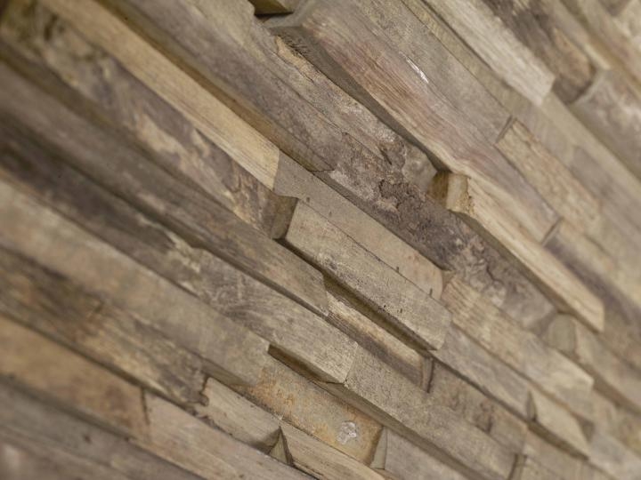 3D Solid Wood wall