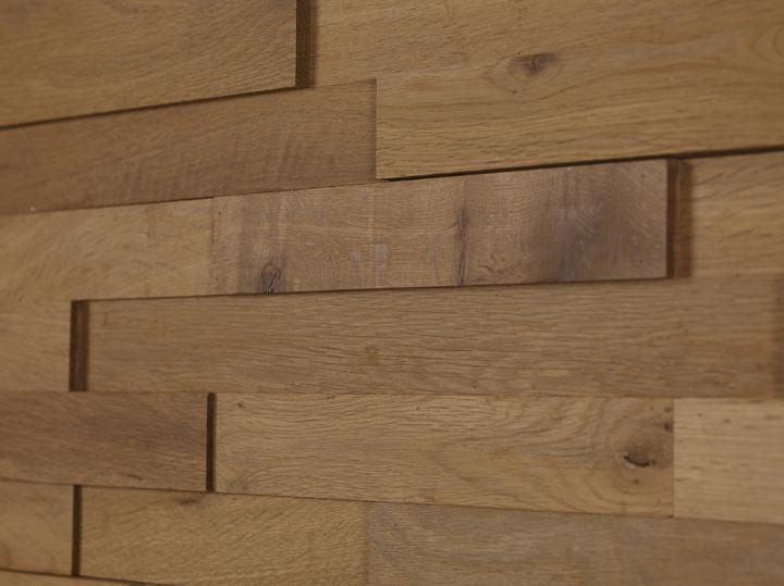 3D Solid Wood wall