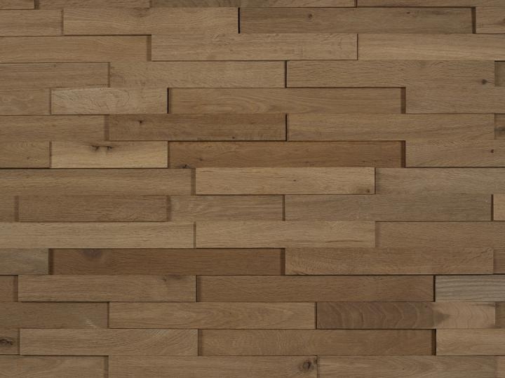 3D Solid Wood wall