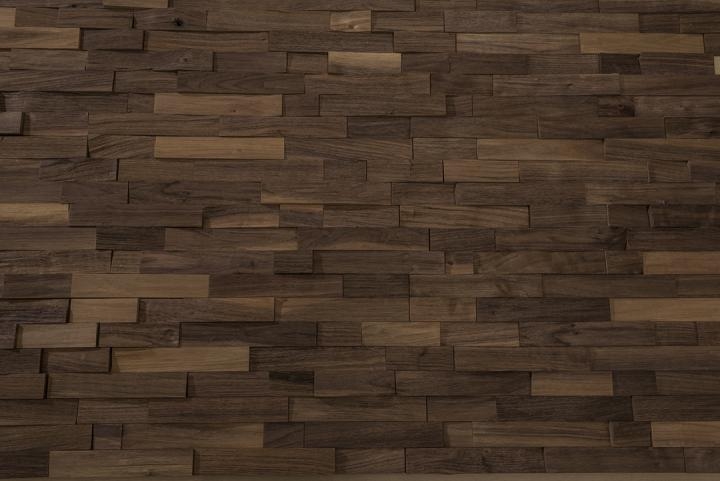 3D Solid Wood wall