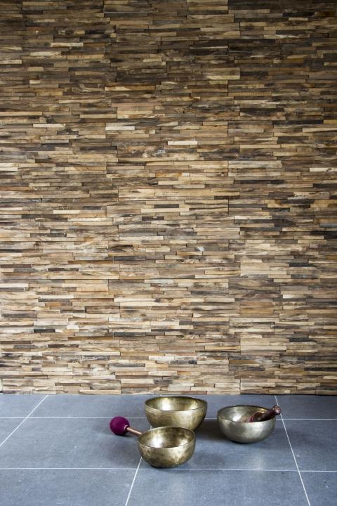 3D Solid Wood wall
